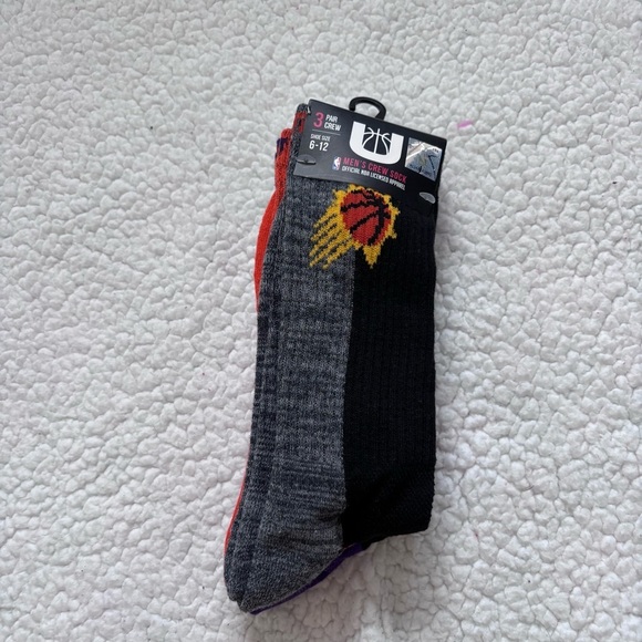 NBA Other - ⭐️⭐️⭐️Men’s NWT NBA Phoenix Suns 3 pack socks